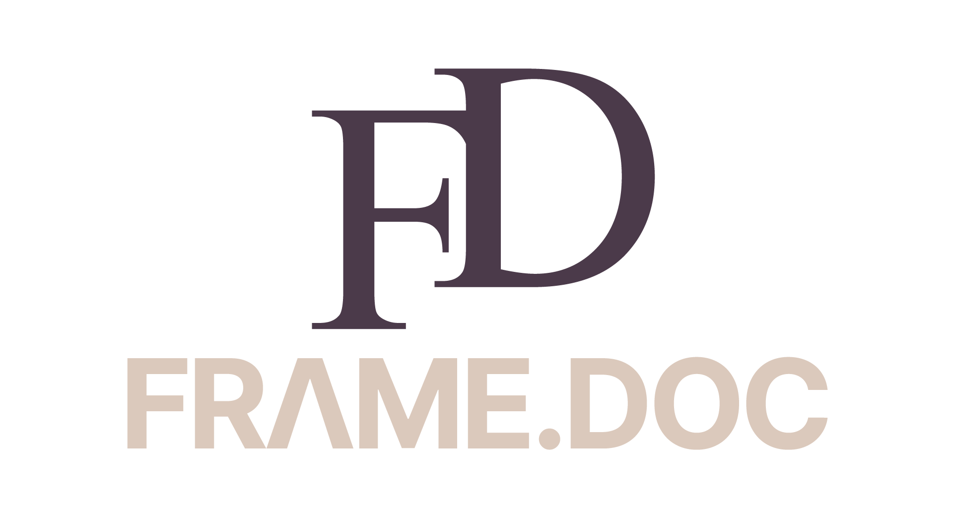 FRΛME.DOC — logo du format